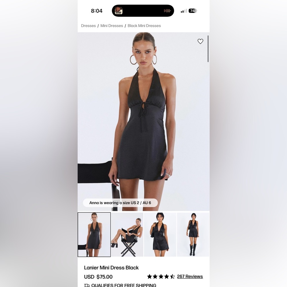 Princess Polly Halter Neck Dress